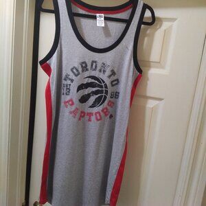YES 💲8⃣⏩▶Toronto Raptors Gray and Red Tank